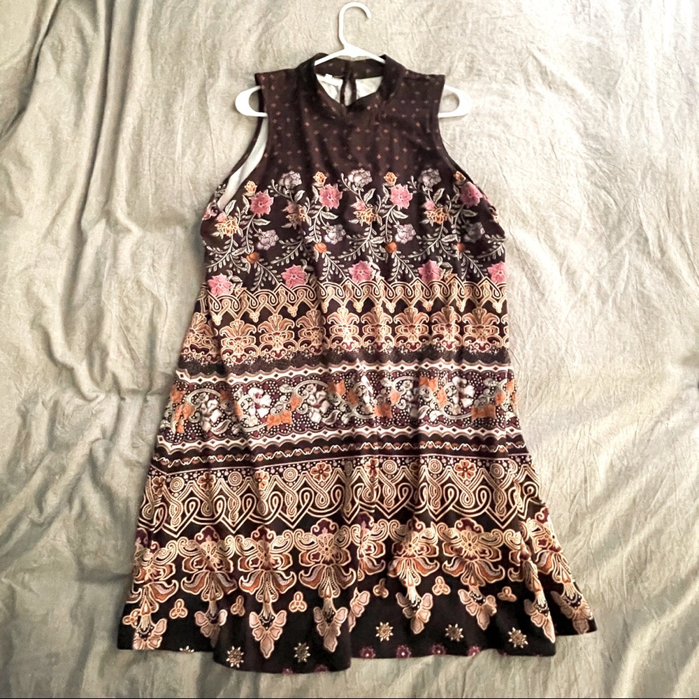 XL Maurice’s Black Mock Neck Sleeveless Dress